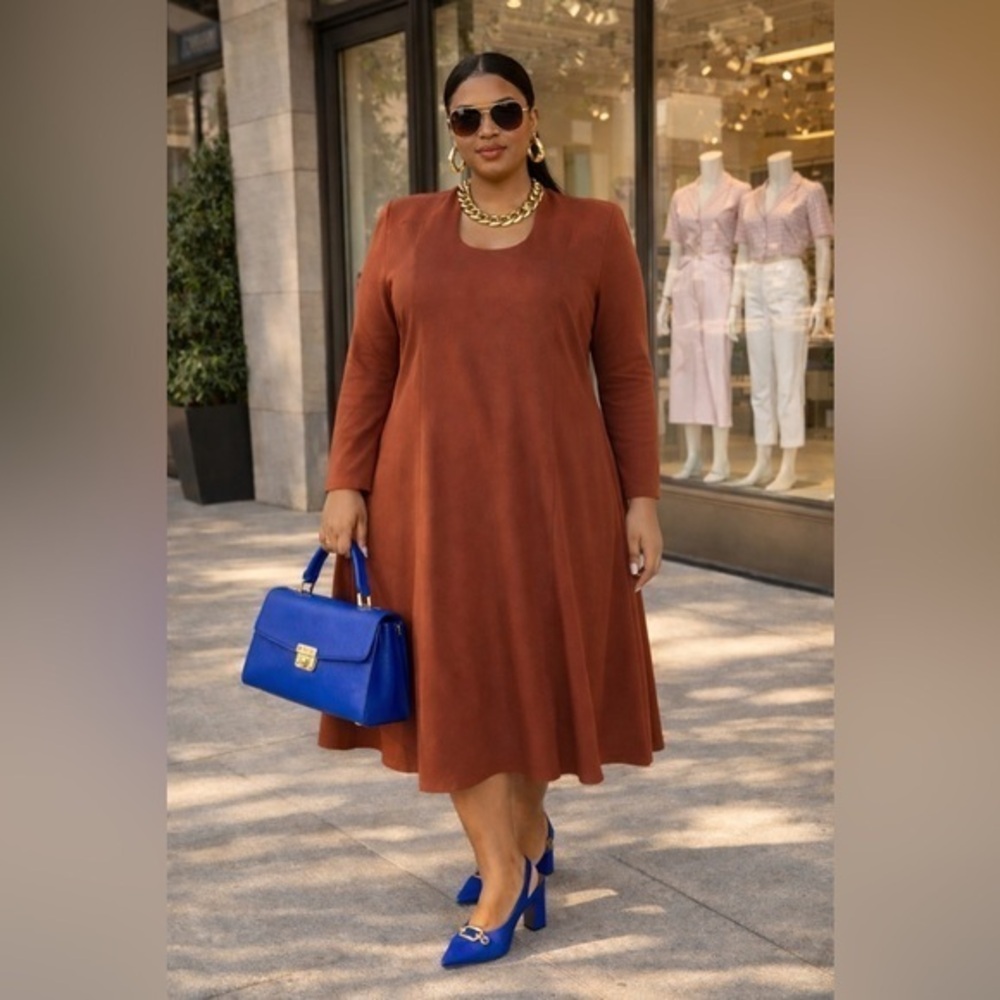 Soft Surroundings Long Sleeve Dress